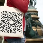 Tote bag Magen David Noir